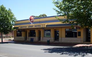 Former Argyle Arms Hotel